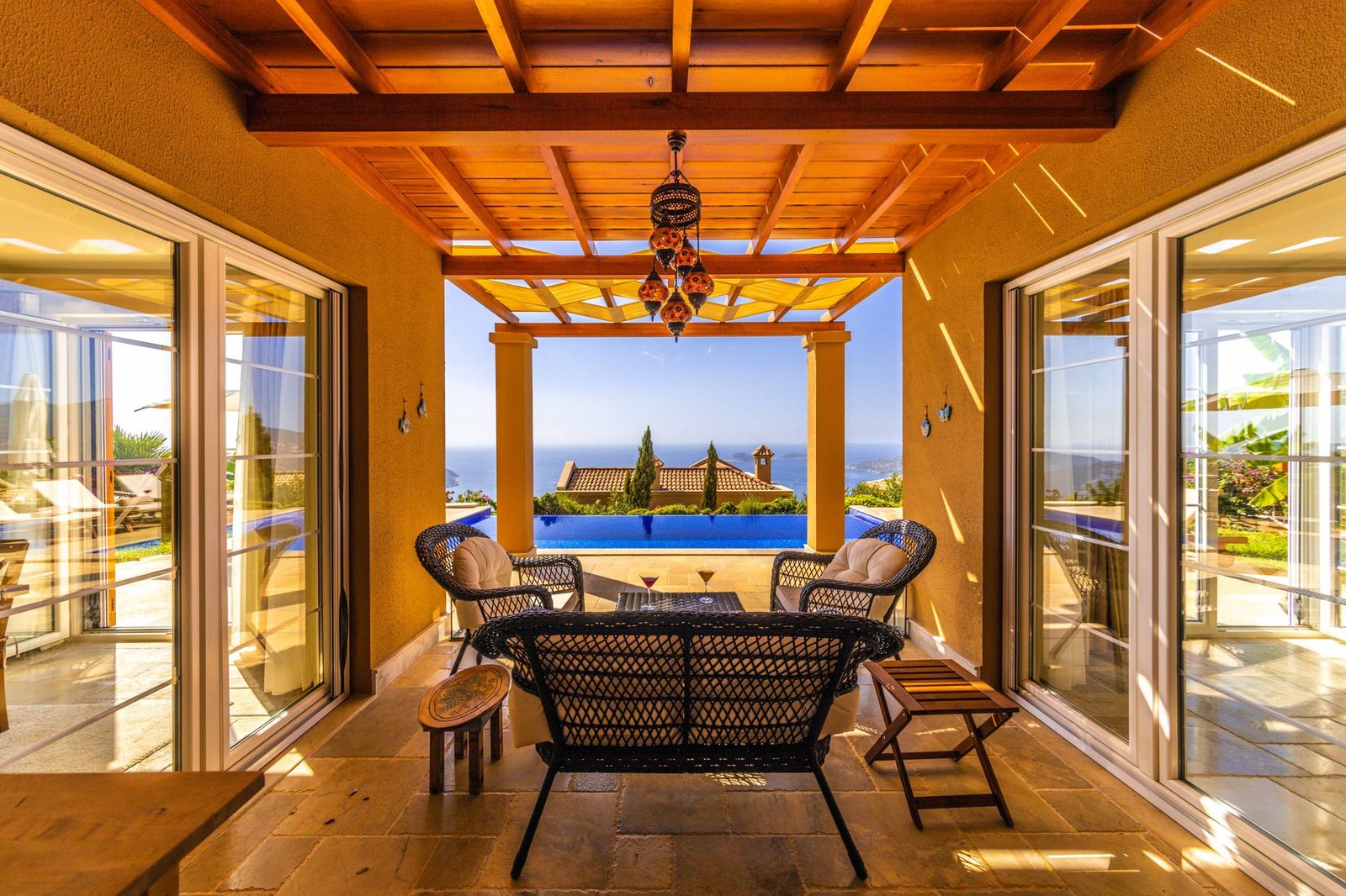 Villas Mykonos — Villa Galaxy: Private Villa in Ftelia, Mykonos